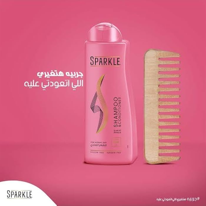 Sparkle Shampoo & Conditioner for Normal Hair, 6.5 Ounce, Silicone & Paraben Free - Image 2